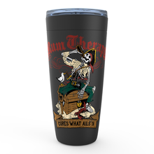 Load image into Gallery viewer, Rum Therapy® Pirate Bones Tumbler
