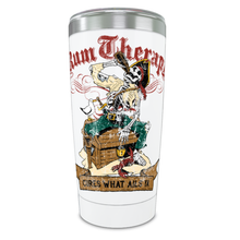 Load image into Gallery viewer, Rum Therapy® Pirate Bones Tumbler
