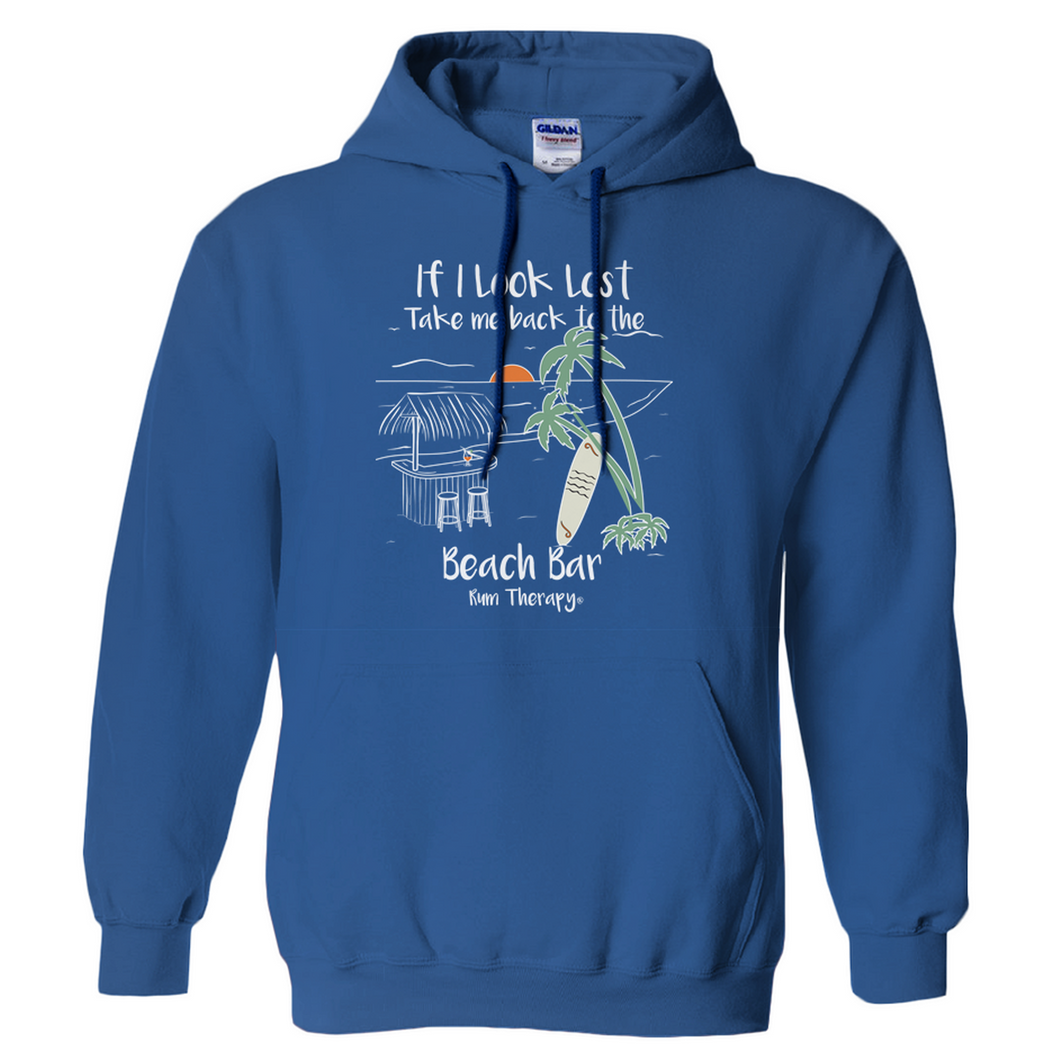 Rum Therapy® Take Me Back To The Beach Bar Hoodie